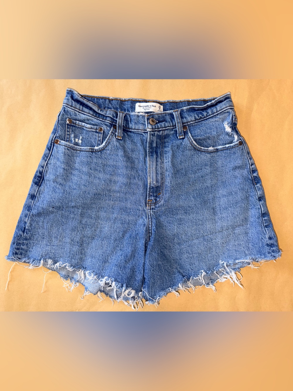Abercrombie & Fitch Blue Denim Jean Shorts